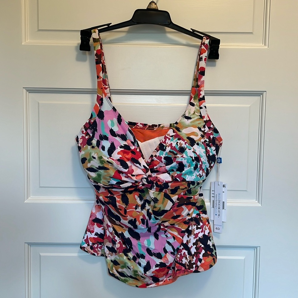 BleuRod Beattie swimsuit top.  Multi color